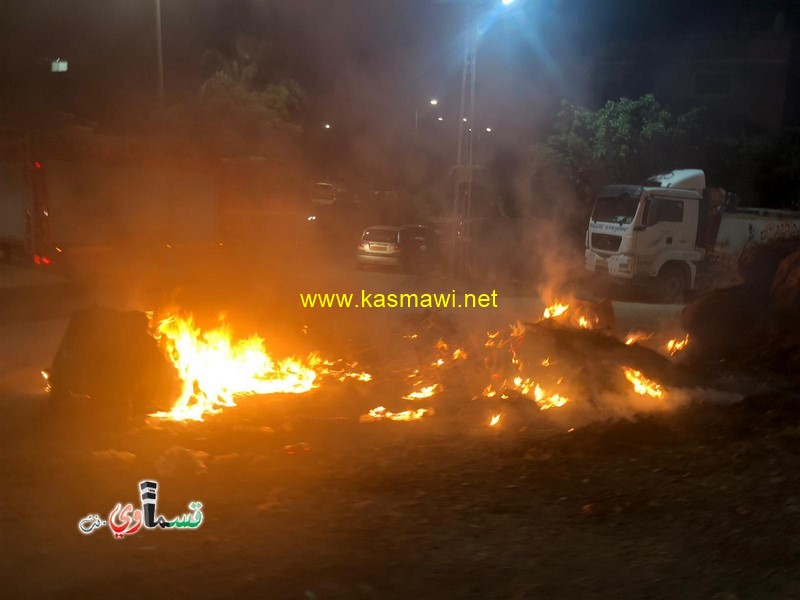 كفرقاسم: اندلاع حريق في حاوية للقمامة على الشارع ال 24 وطواقم الاطفائية تسيطر على الحريق